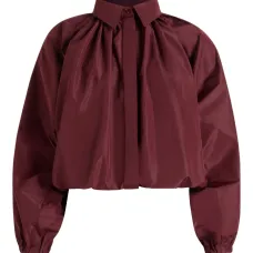 блузка с объемными рукавами