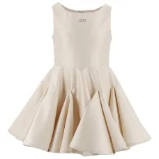 Декорированное платье со складками