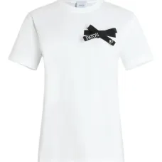 футболка с бантом