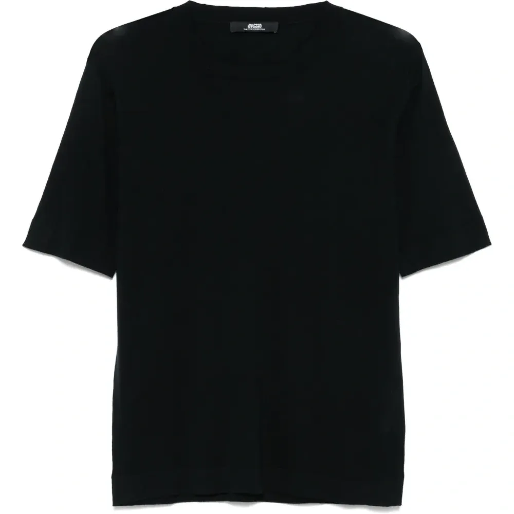 Футболка тонкой вязки