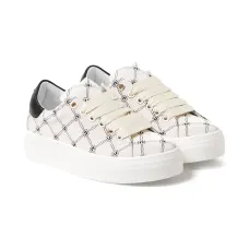 кожаные кроссовки