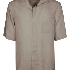 рубашка с короткими рукавами и карманом