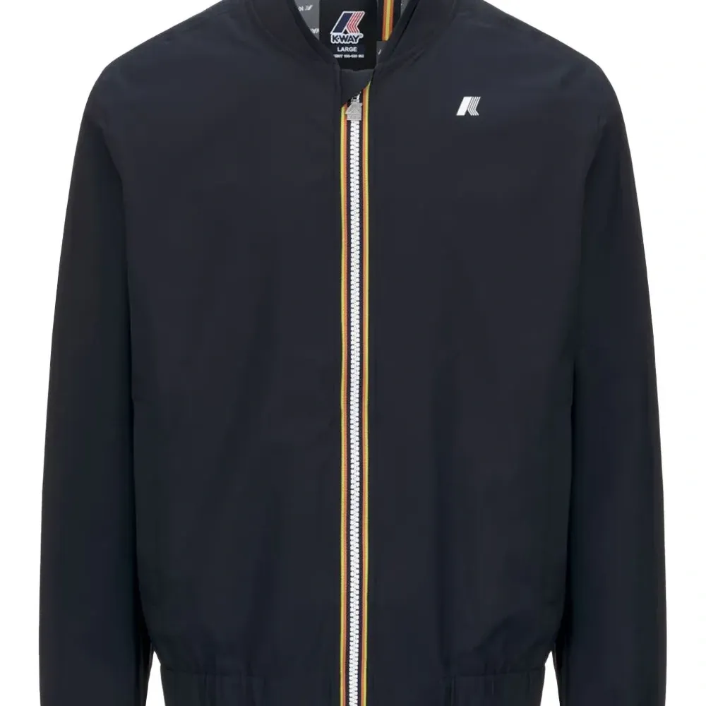 Куртка на молнии с нашивкой-логотипом