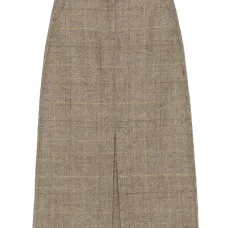 Клетчатая юбка миди Ostuni на пуговицах