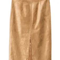 Юбка с разрезом спереди Юбка с разрезом спереди