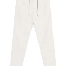 брюки с кулиской и складками