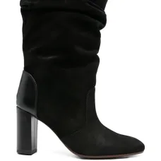 Сапоги на каблуке