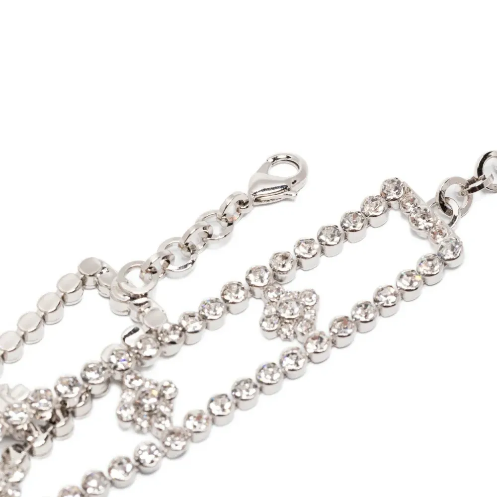 Колье с кристаллами