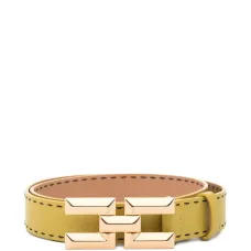 Ремень с пряжкой-логотипом