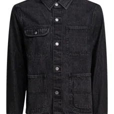 Куртка на пуговицах с карманами карго