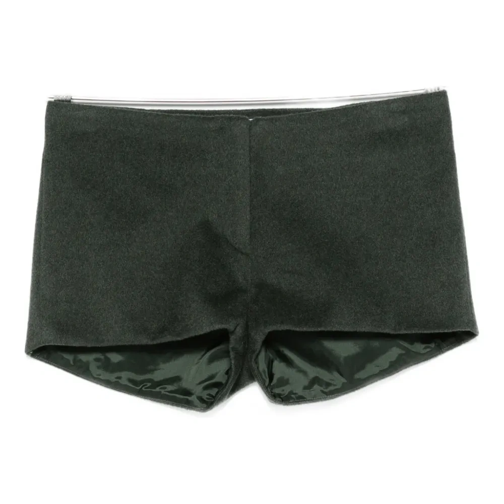 Мини-шорты из тонкого трикотажа