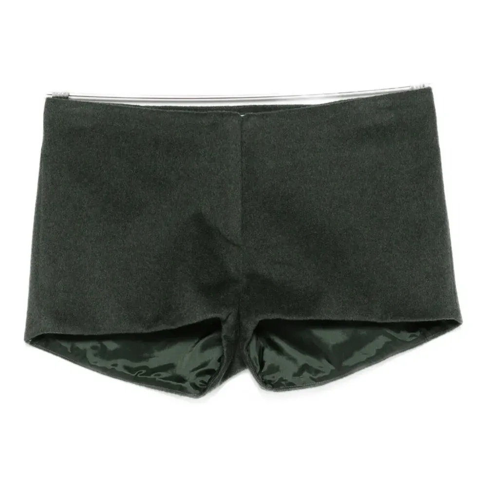 Мини-шорты из тонкого трикотажа