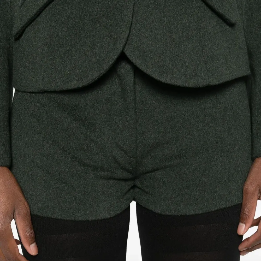 Мини-шорты из тонкого трикотажа