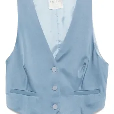 Жилет на пуговицах