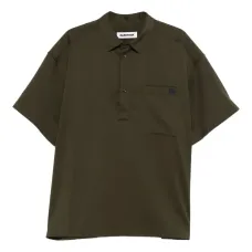 Рубашка поло с короткими рукавами и накладным карманом