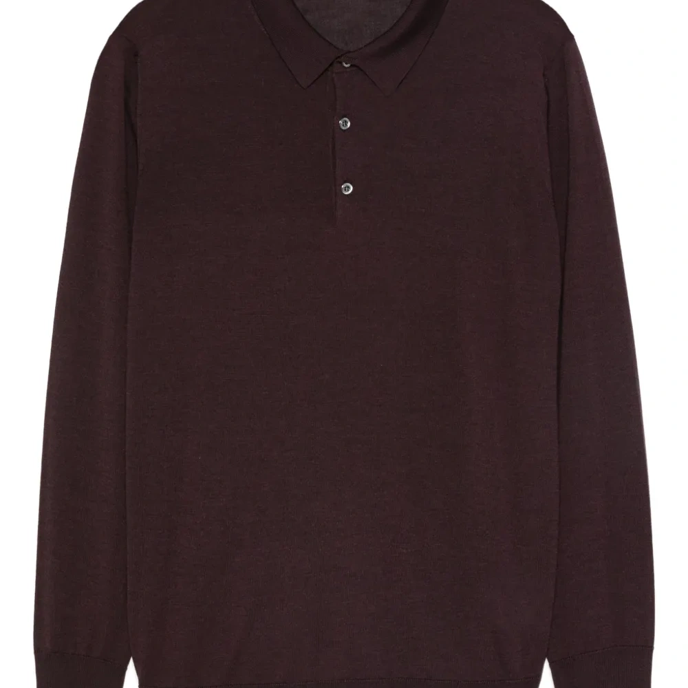 Рубашка поло с длинными рукавами