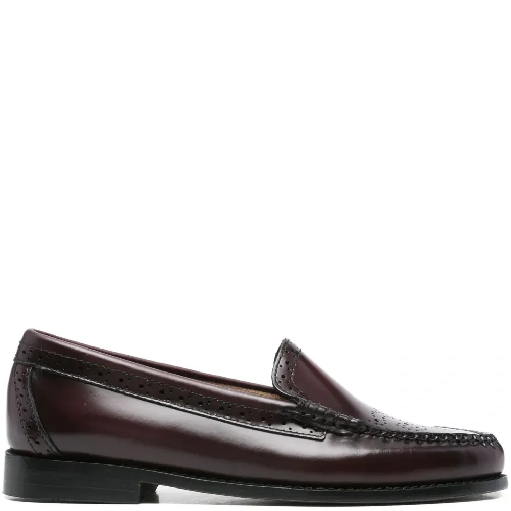 Кожаные лоферы