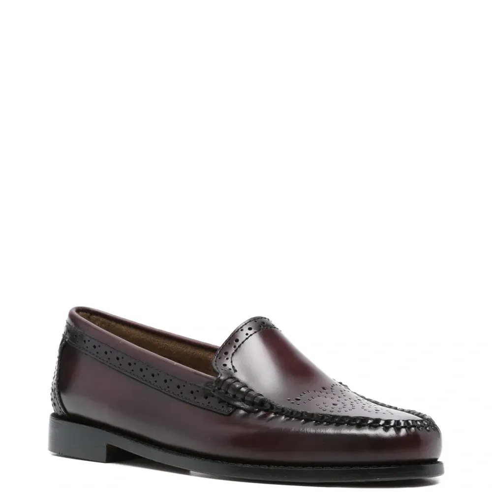 Кожаные лоферы