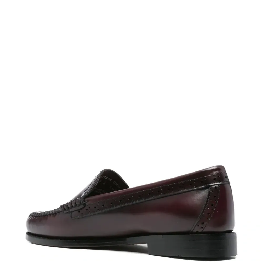 Кожаные лоферы