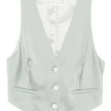 Жилет на пуговицах