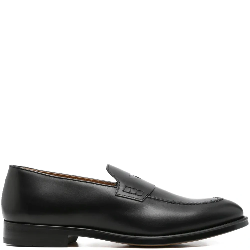 Кожаные лоферы