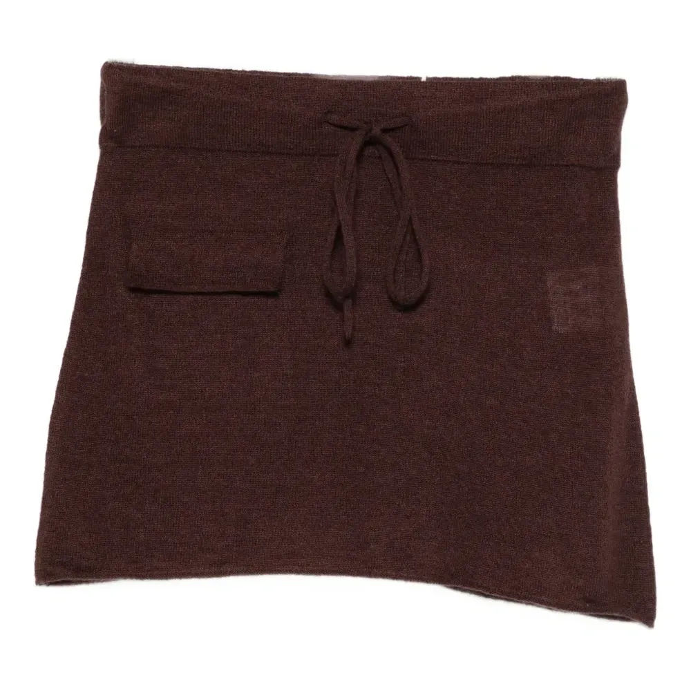 Мини-юбка на кулиске