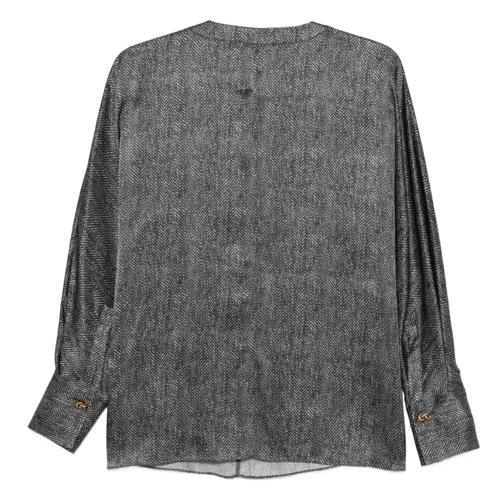 Блузка Bigné с узором в елочку