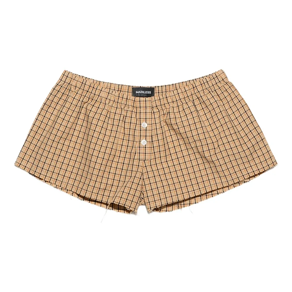 Шорты в клетку