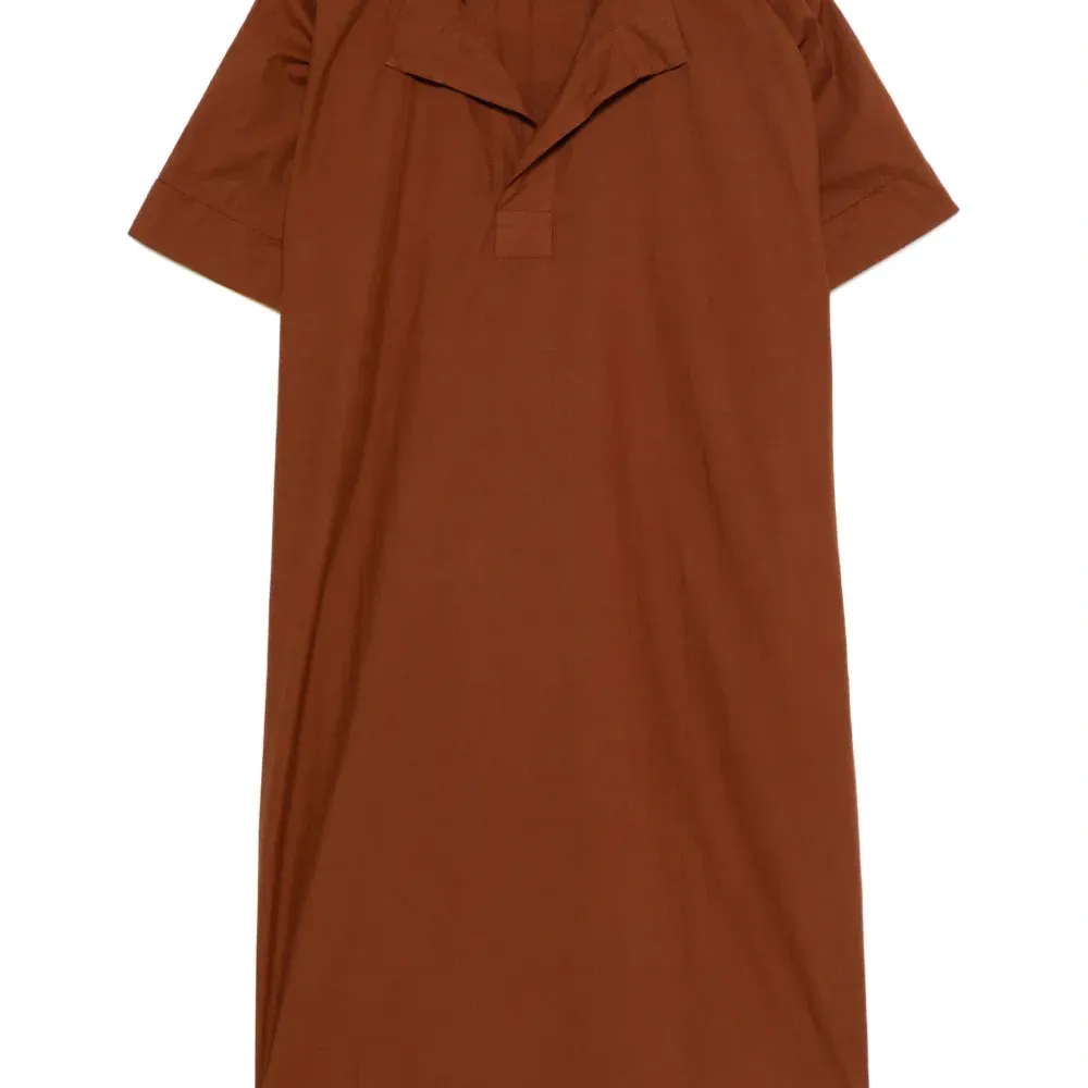 Платье миди Chiara с воротником и короткими рукавами