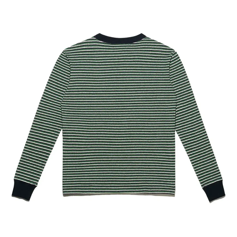 Полосатый топ с длинными рукавами