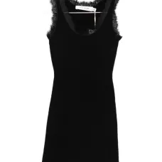 Мини-платье с кружевной отделкой Мини-платье с кружевной отделкой