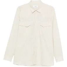Рубашка в полоску с карманом