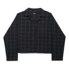 Клетчатая рубашка с короткими рукавами