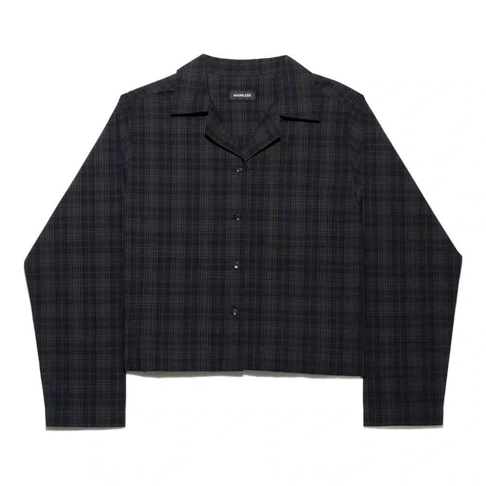 Клетчатая рубашка с короткими рукавами