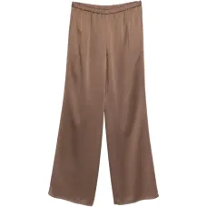 Палаццо-брюки с эластичным поясом от Antonelli Firenze