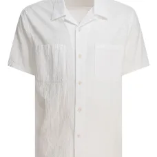 Фактурная рубашка с карманом