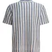 Полосатая рубашка с короткими рукавами