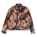 куртка-рубашка с абстрактным принтом
