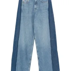 Джинсы со вставками