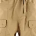 Шорты карго с эластичным поясом