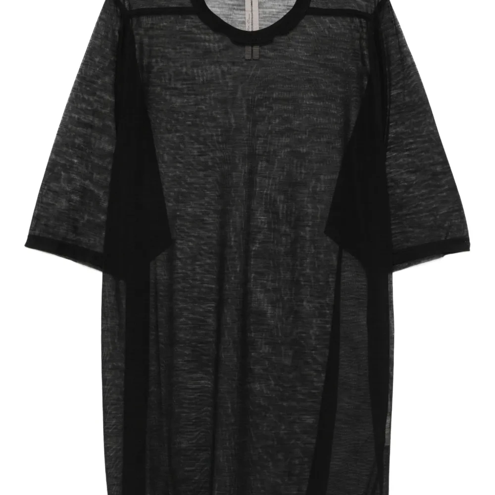 Прозрачная футболка из шерсти Прозрачная футболка из шерсти