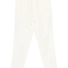 Брюки с кулиской и складками