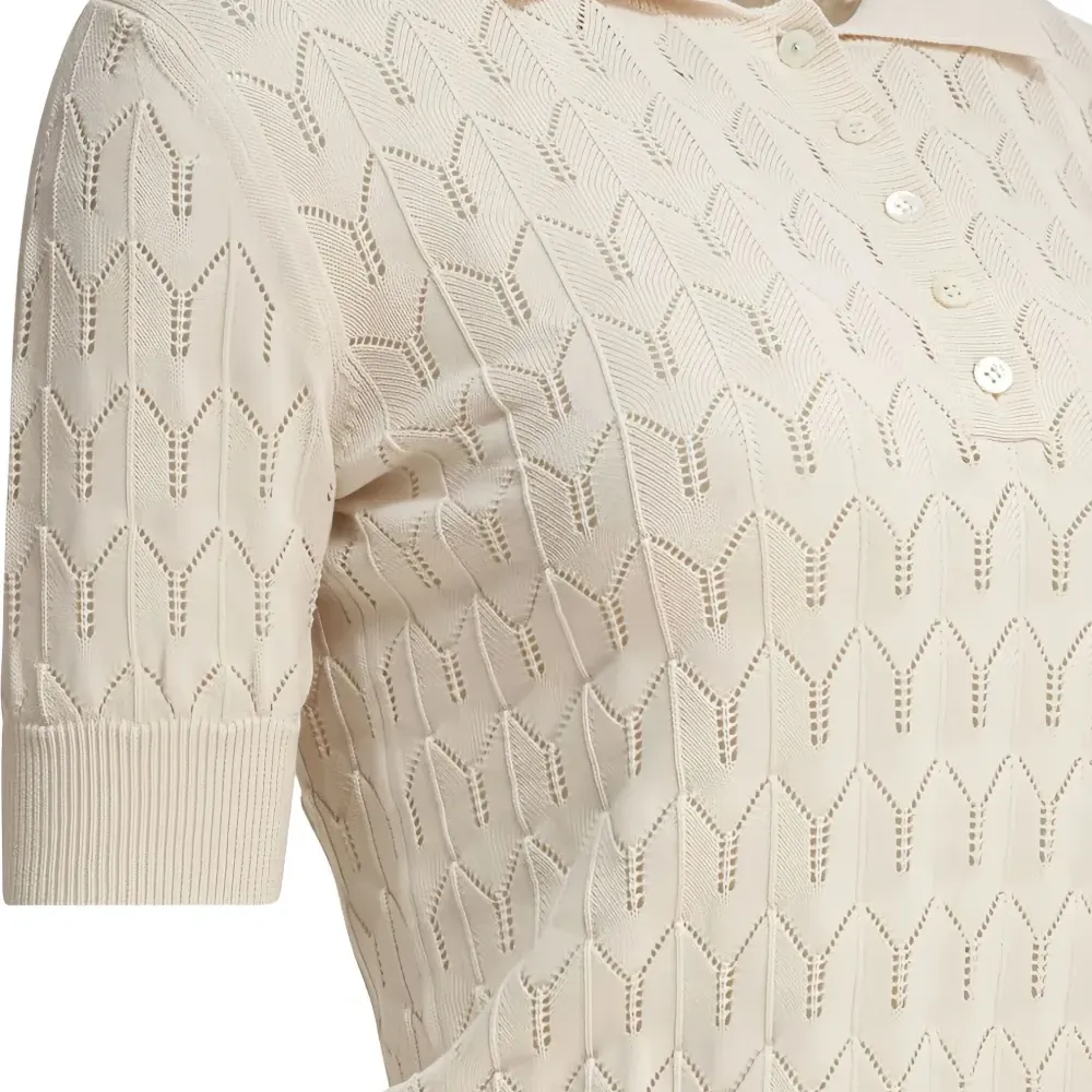 Рубашка поло с узором шеврон