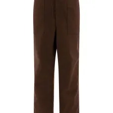 Брюки с накладными карманами