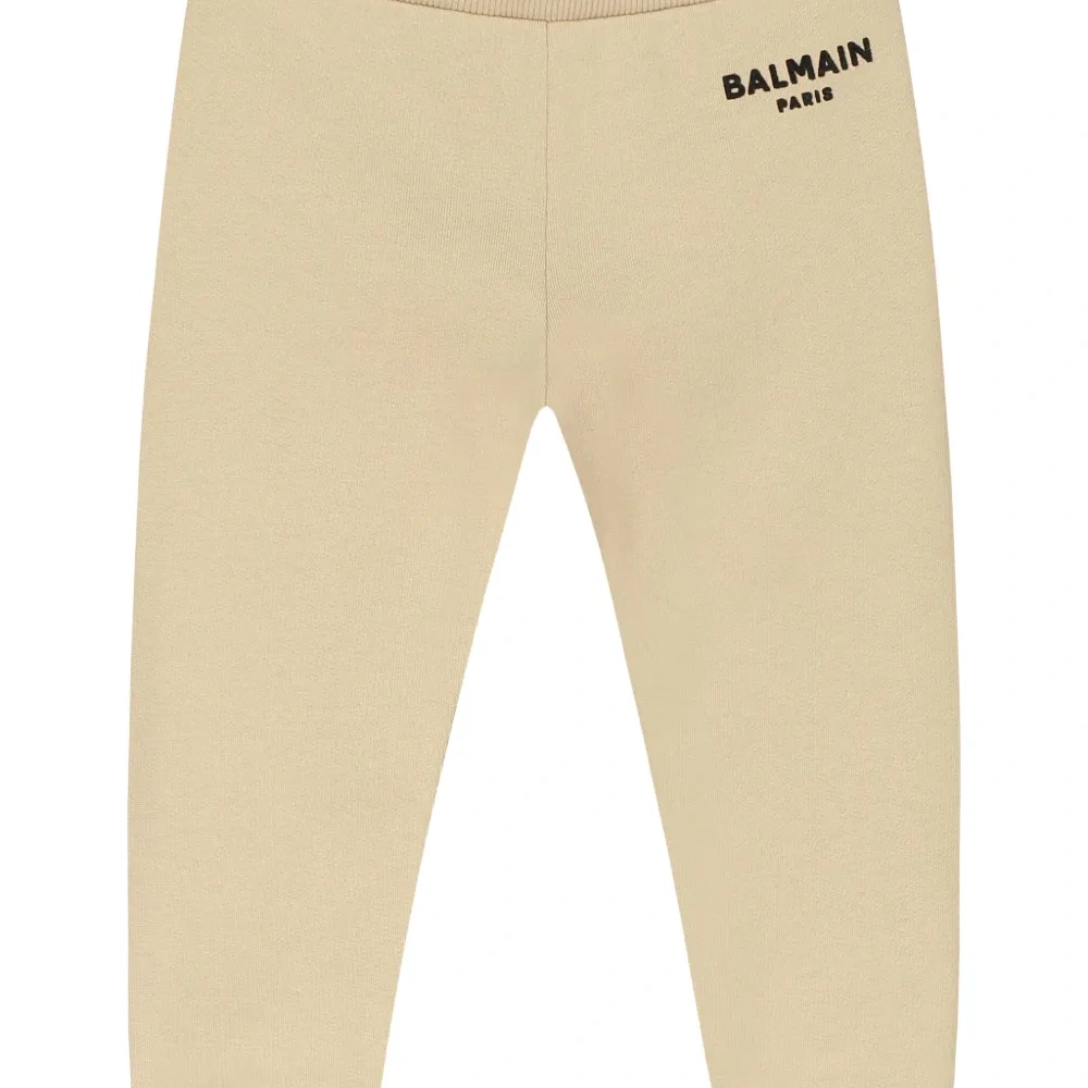 спортивные брюки с вышитым логотипом