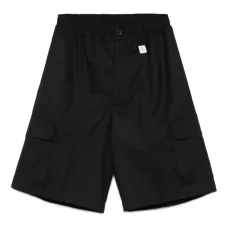 шорты карго с эластичным поясом