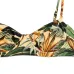 Бикини с завышенной талией и принтом
