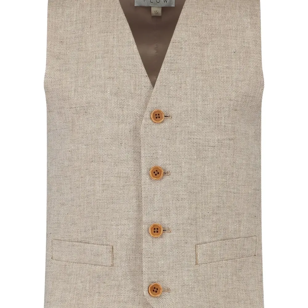 Жилет на пуговицах