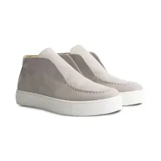 Кожаные кроссовки