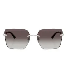 Солнцезащитные очки в безободковой оправе